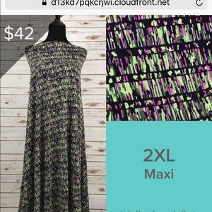 Lularoe Maxi Skirt 2XL NWT